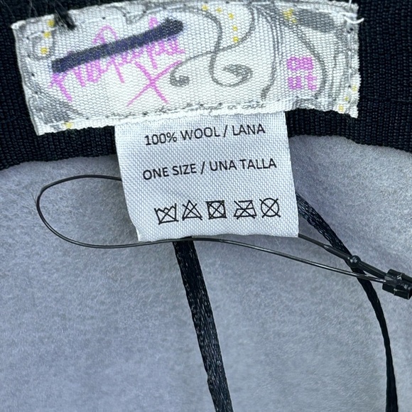 Free People X Exclusive chance Matador gray smoke wool felt hat adjustable - Picture 7 of 7